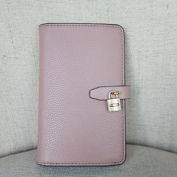 mk adele slim bifold wallet